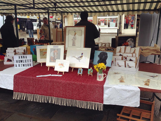 RAU Enterprise & the Cirencester Youth Market - A great start, if a little bit soggy!