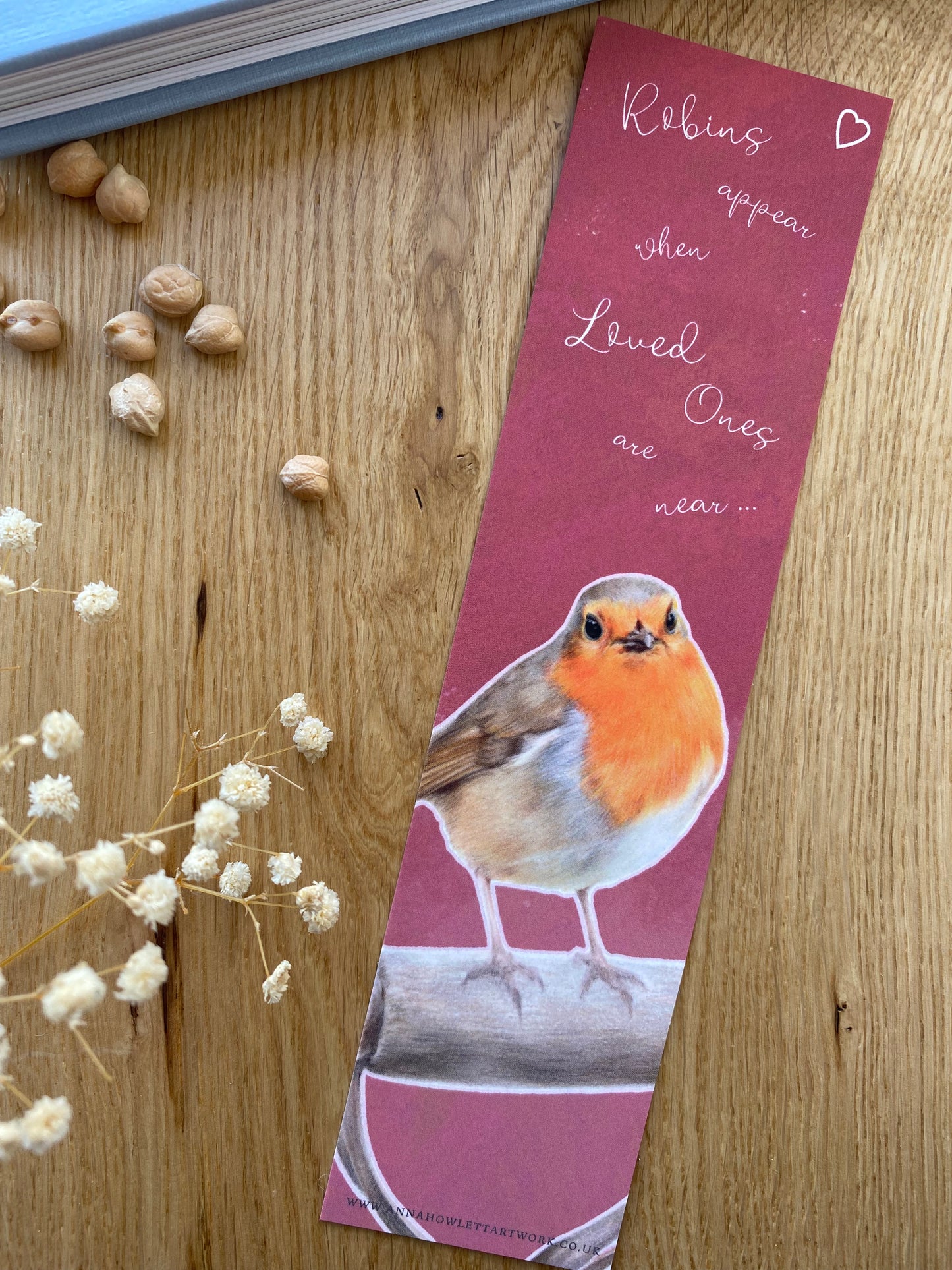 Gardeners' Friend Robin Bookmark