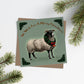 We Wish Ewe a Merry Christmas Greetings Card